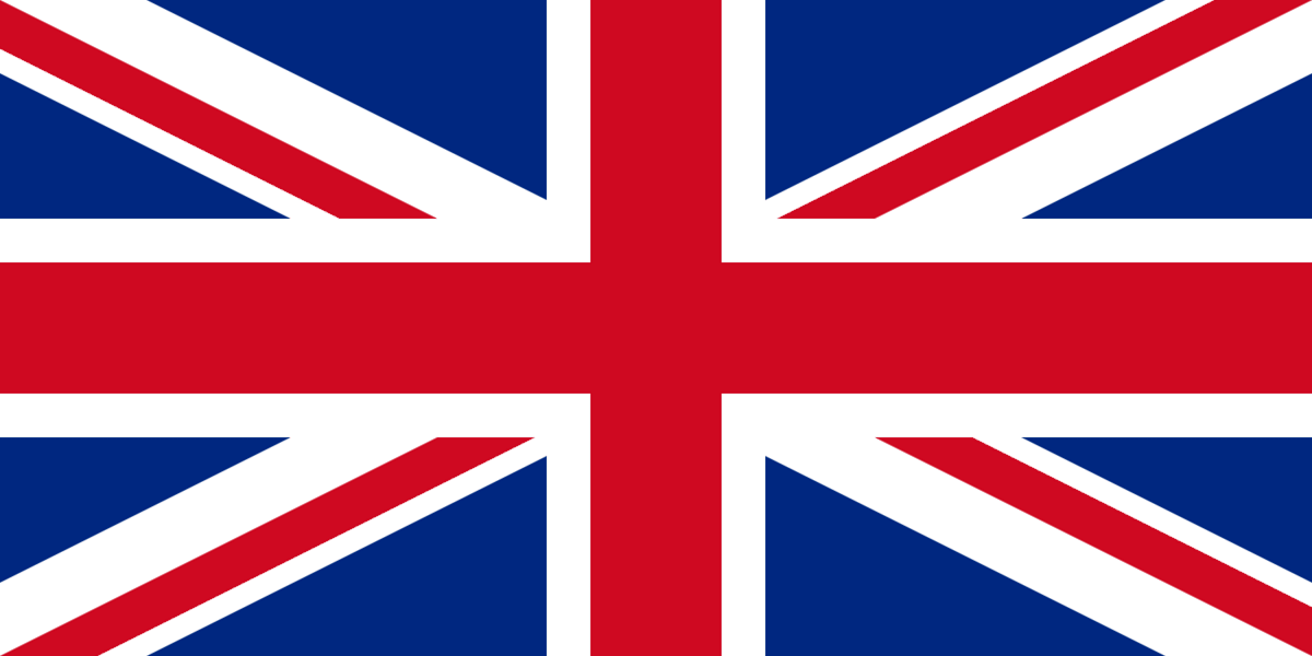 English language flag